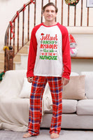 Load image into Gallery viewer, Merry Christmas Red Plaid Family Pajama Sets
