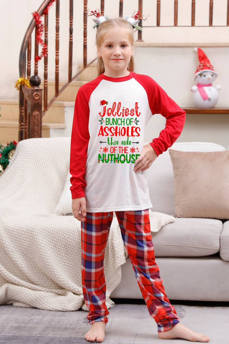 Load image into Gallery viewer, Merry Christmas Red Plaid Family Pajama Sets