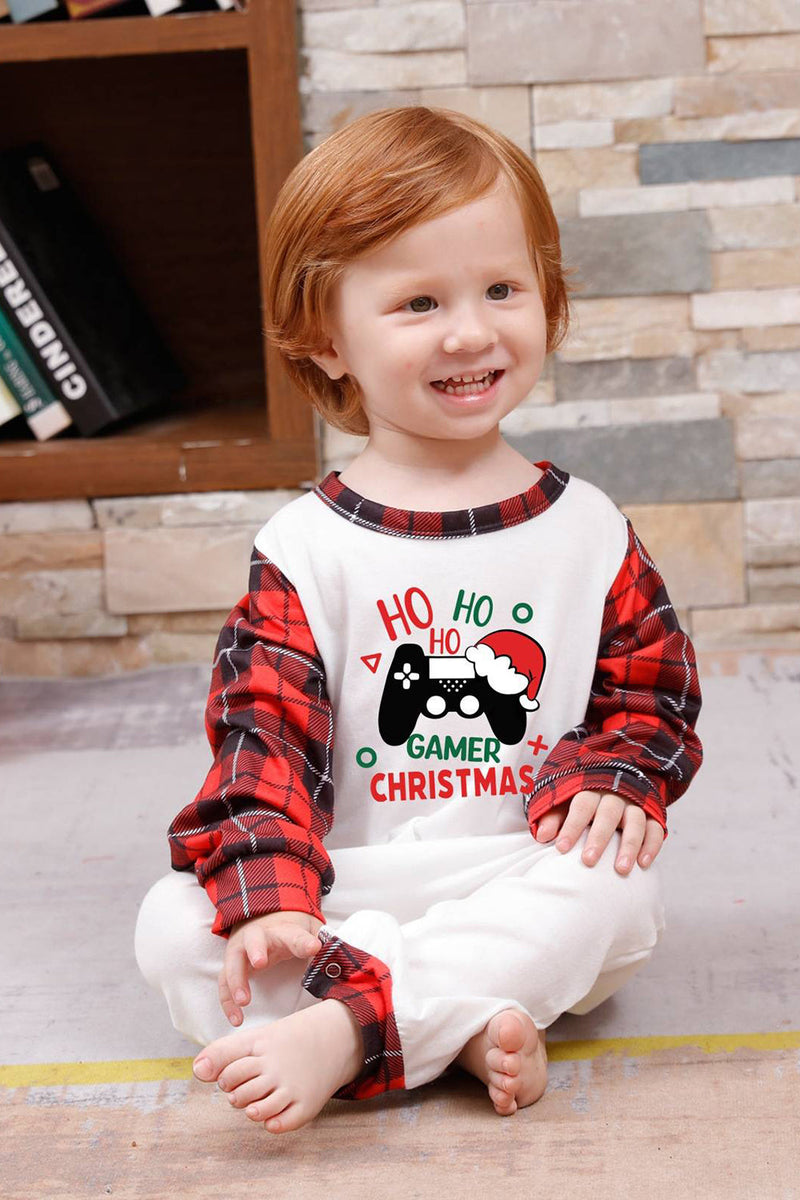 Load image into Gallery viewer, Family Red Plaid Merry Christmas Pajama Sets