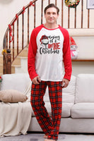 Load image into Gallery viewer, Red Plaid Matching Family Christmas Pajamas Sets