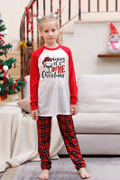 Load image into Gallery viewer, Red Plaid Matching Family Christmas Pajamas Sets