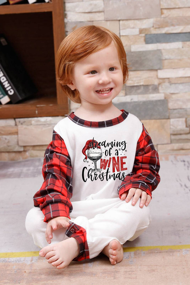 Load image into Gallery viewer, Red Plaid Matching Family Christmas Pajamas Sets