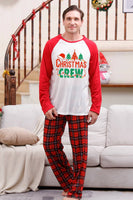 Load image into Gallery viewer, Family Red Plaid Merry Christmas Pajama Sets