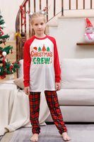 Load image into Gallery viewer, Family Red Plaid Merry Christmas Pajama Sets
