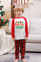 Load image into Gallery viewer, Family Red Plaid Merry Christmas Pajama Sets
