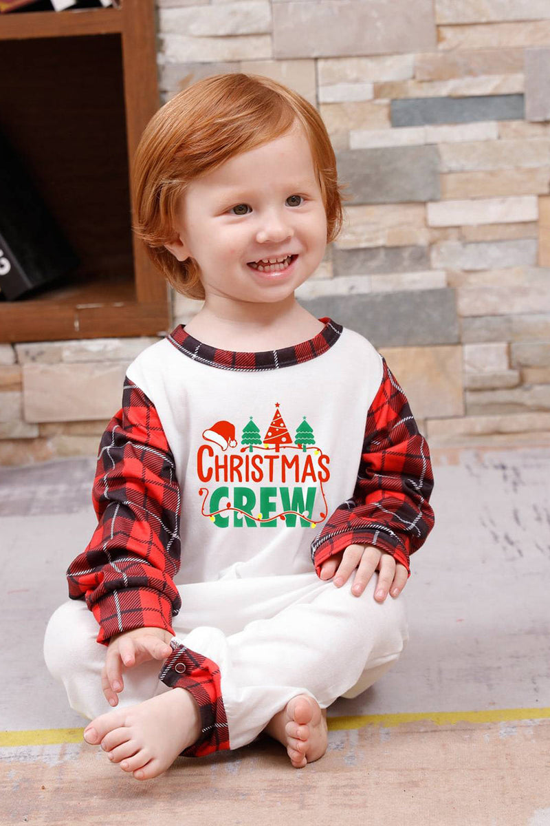 Load image into Gallery viewer, Family Red Plaid Merry Christmas Pajama Sets