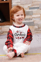 Load image into Gallery viewer, Red Plaid Matching Family Christmas Pajamas Sets