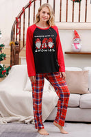 Load image into Gallery viewer, Family Red Plaid Matching Christmas Pajamas Sets