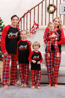 Load image into Gallery viewer, Family Red Plaid Matching Christmas Pajamas Sets