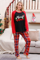 Load image into Gallery viewer, Family Red Plaid Matching Christmas Pajamas Sets
