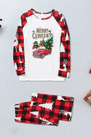 Load image into Gallery viewer, Plaid Printed Family Christmas Pajamas