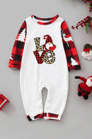Load image into Gallery viewer, Plaid Printed Family Christmas Pajamas