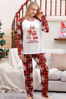 Load image into Gallery viewer, Plaid Matching Family Christmas Pajamas with Snowflake