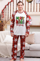 Load image into Gallery viewer, Plaid Matching Family Christmas Pajamas with Snowflake