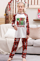 Load image into Gallery viewer, Plaid Matching Family Christmas Pajamas with Snowflake