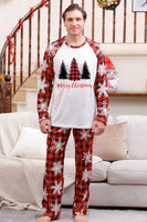 Load image into Gallery viewer, Plaid Matching Family Christmas Pajamas with Snowflake