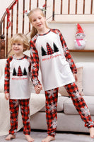 Load image into Gallery viewer, Plaid Matching Family Christmas Pajamas with Snowflake