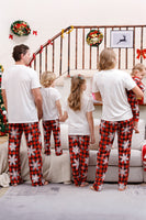 Load image into Gallery viewer, Family Matching Christmas Pajamas with Red Plaid