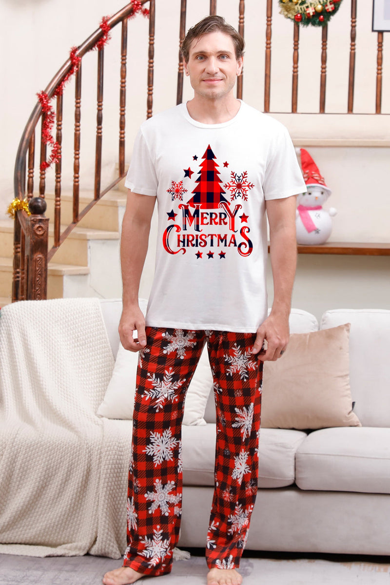 Load image into Gallery viewer, Family Matching Christmas Pajamas with Red Plaid