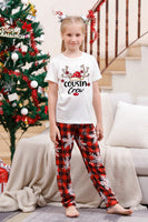 Load image into Gallery viewer, Family Matching Christmas Pajamas with Red Plaid