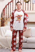 Load image into Gallery viewer, Plaid Family Christmas Pajamas Sets with Snowflake