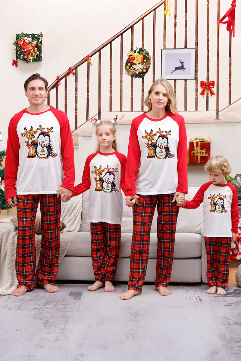 Load image into Gallery viewer, Matching Family Christmas Red Plaid Pajamas