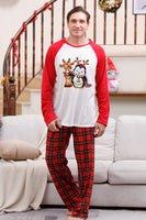 Load image into Gallery viewer, Matching Family Christmas Red Plaid Pajamas