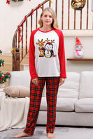 Load image into Gallery viewer, Matching Family Christmas Red Plaid Pajamas