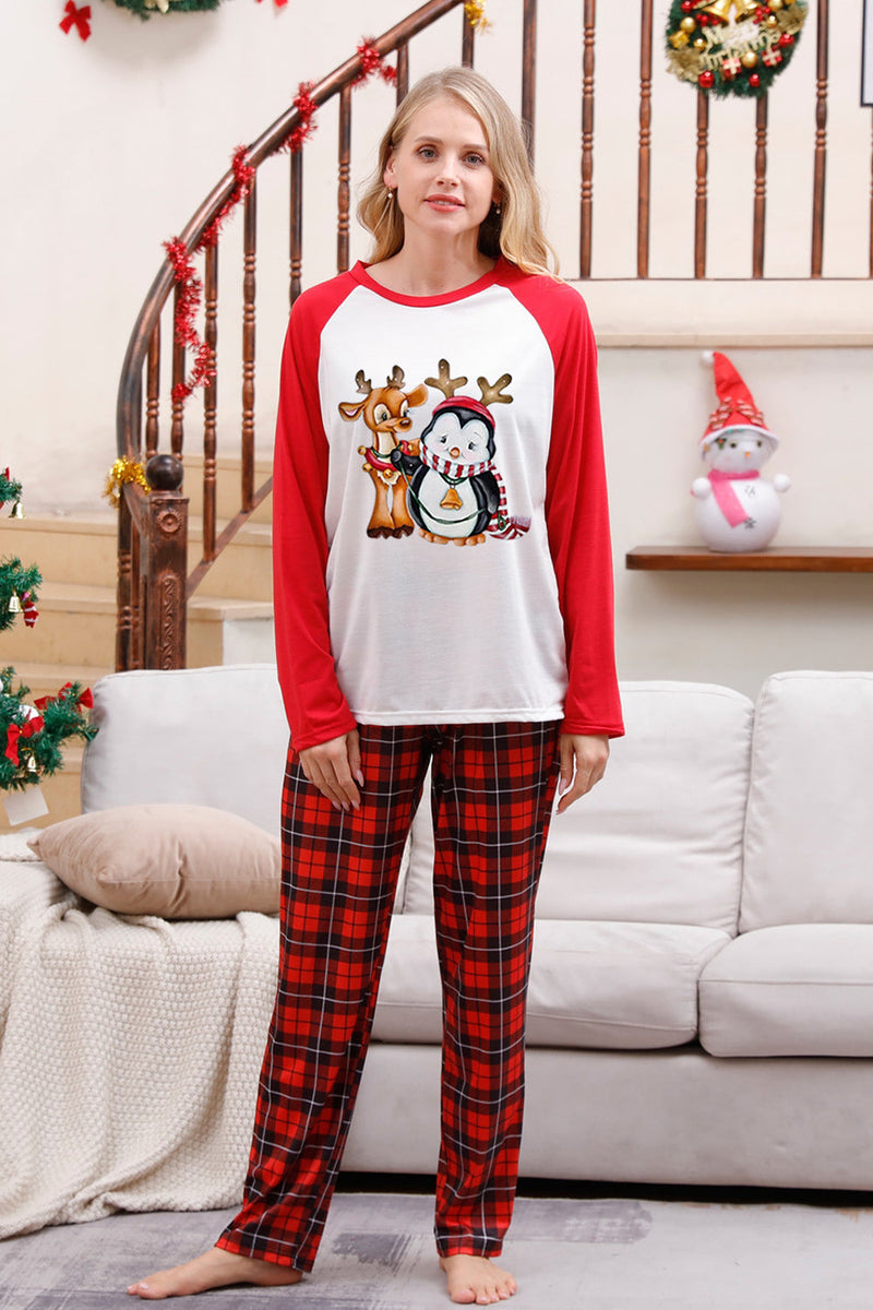 Load image into Gallery viewer, Matching Family Christmas Red Plaid Pajamas