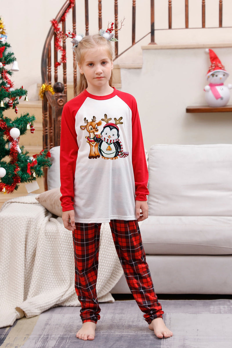 Load image into Gallery viewer, Matching Family Christmas Red Plaid Pajamas