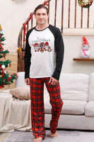 Load image into Gallery viewer, Long Sleeves Plaid Family Christmas Pajamas