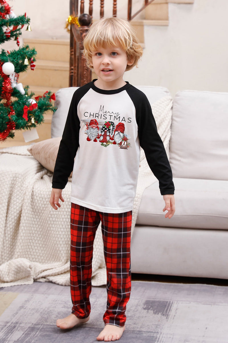 Load image into Gallery viewer, Long Sleeves Plaid Family Christmas Pajamas