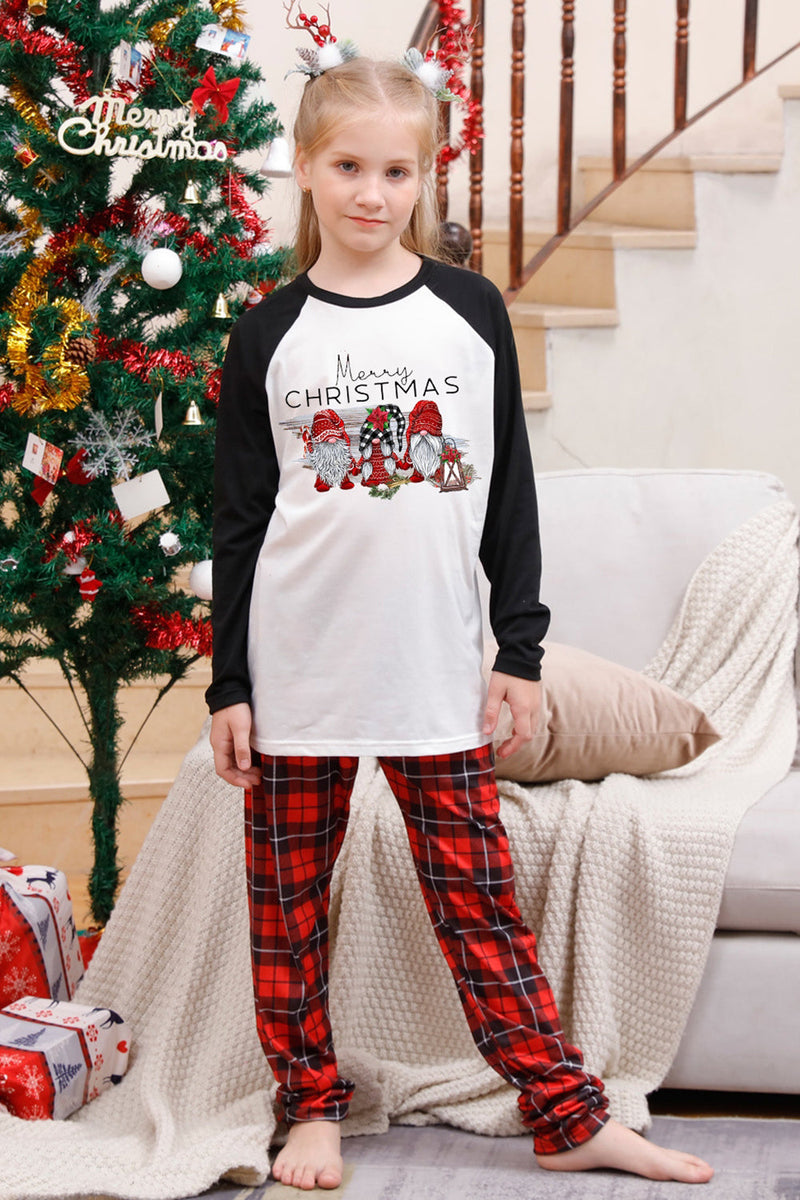Load image into Gallery viewer, Long Sleeves Plaid Family Christmas Pajamas