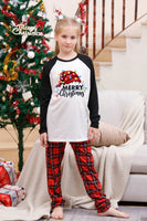 Load image into Gallery viewer, Long Sleeves Plaid Family Christmas Pajamas