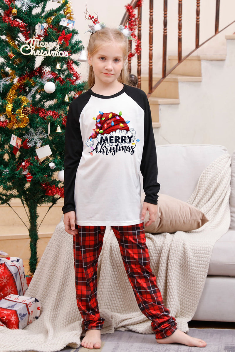 Load image into Gallery viewer, Long Sleeves Plaid Family Christmas Pajamas