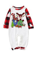 Load image into Gallery viewer, Print Red Plaid Christmas Family Matching Pajama Sets