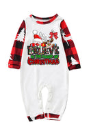 Load image into Gallery viewer, Print Red Plaid Christmas Family Matching Pajama Sets
