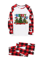 Load image into Gallery viewer, Print Red Plaid Christmas Family Matching Pajama Sets