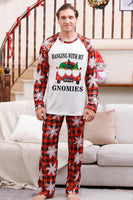 Load image into Gallery viewer, Christmas Red Print Family Pajamas Sets