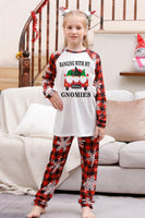 Load image into Gallery viewer, Christmas Red Print Family Pajamas Sets