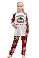 Load image into Gallery viewer, Christmas Red Print Family Pajamas Sets