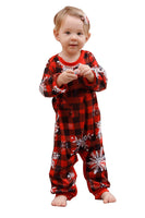 Load image into Gallery viewer, Christmas Red Print Family Pajamas Sets