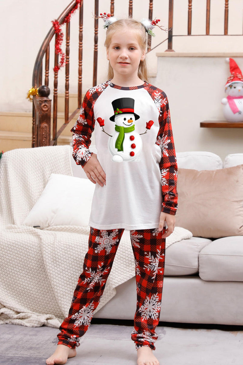 Load image into Gallery viewer, Christmas Red Print Family Pajamas Sets