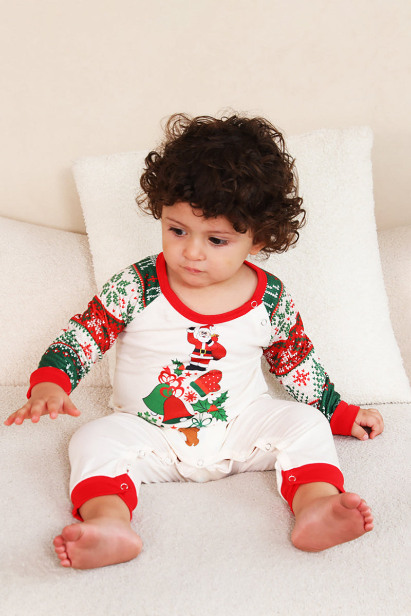 Load image into Gallery viewer, Red Green Family Christmas Tree Pajamas Set