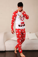 Load image into Gallery viewer, Red Deer Print Family Christmas Pajamas