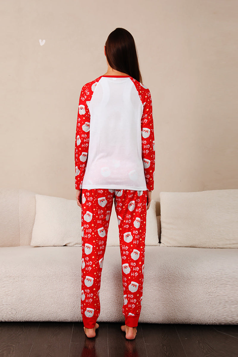 Load image into Gallery viewer, Red Deer Print Family Christmas Pajamas