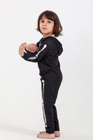 Load image into Gallery viewer, Family Cozy Skeleton Black Print Zip Up Hoodie Onesie