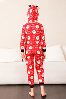 Load image into Gallery viewer, Family Red Christmas Claus Print Pajamas