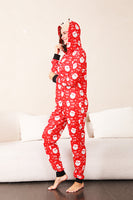 Load image into Gallery viewer, Family Red Christmas Claus Print Pajamas