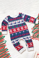 Load image into Gallery viewer, Red Green Family Christmas Tree Pajamas Set